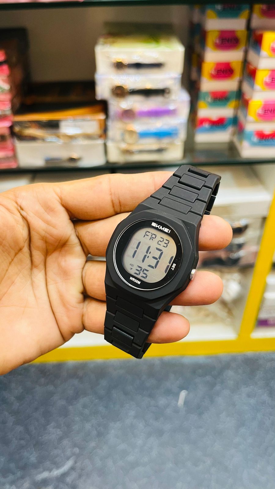 SKMEI Classic Digital Watch – Black Edition
